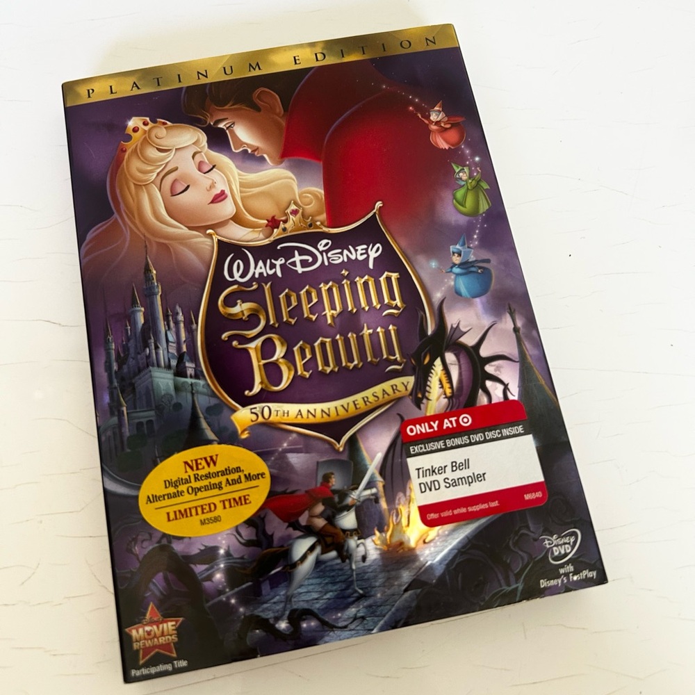 Disney Princess Sleeping Beauty 50th Anniversary Platinum Edition DVD